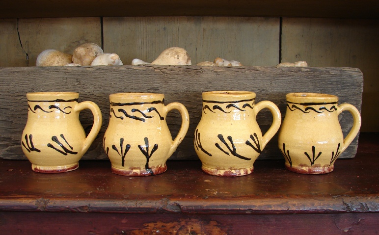 Lead-free redware by Pied Potter Hamelin