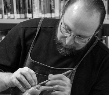 Rick Hamelin Pottery Demonstration at the Millbury Public Library